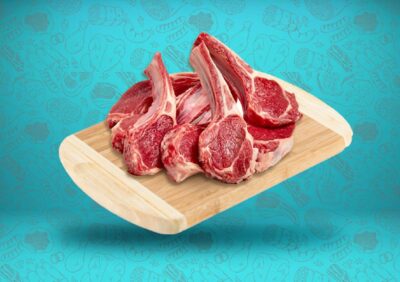 Fresh lamb ribs