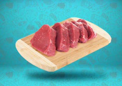 Frozen boneless veal