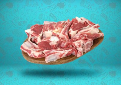 Fresh lamb with bone