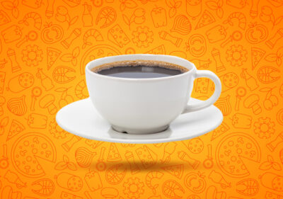 كوب نسكافيه سادة