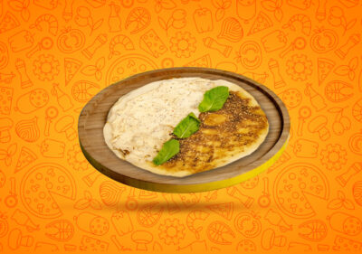 زعتر ولبنة