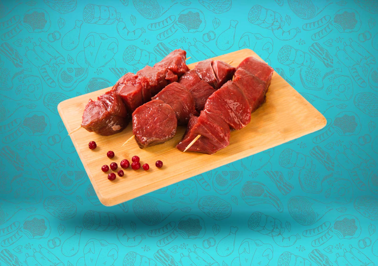 أوصال غنم طازجة