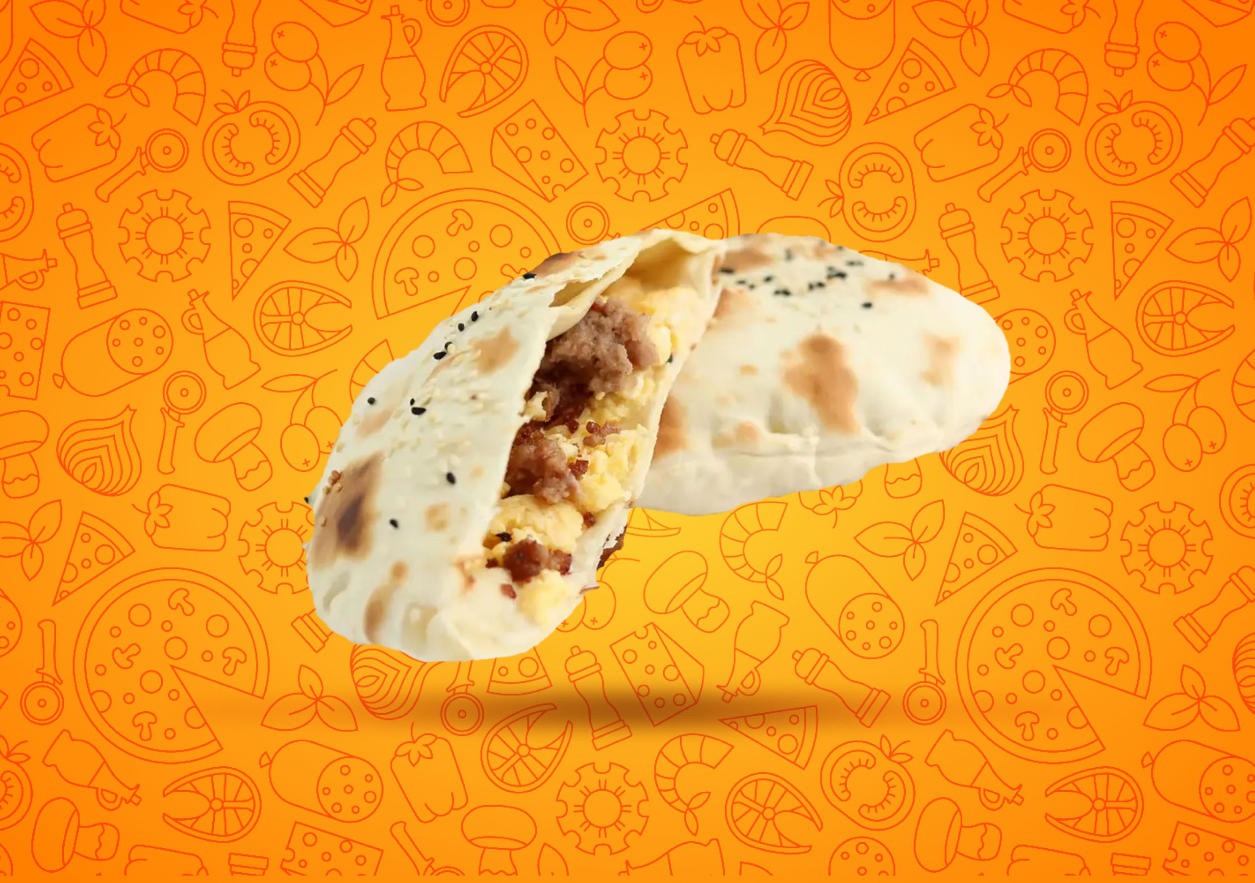 بيض بالقاورما